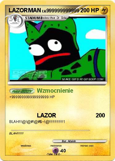 Pokemon LAZORMAN