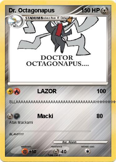 Pokemon Dr. Octagonapus