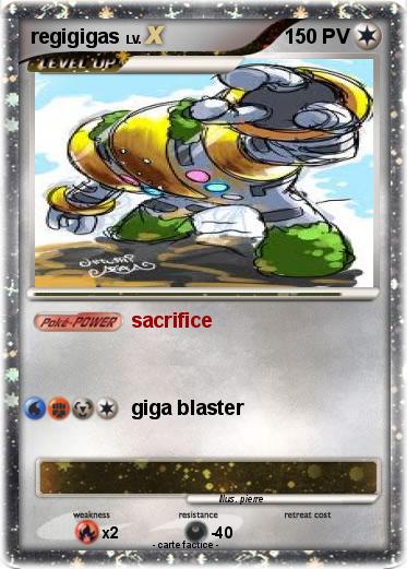 Pokemon regigigas