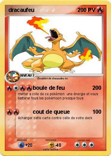 Pokemon dracaufeu