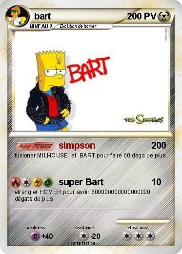 Pokemon bart