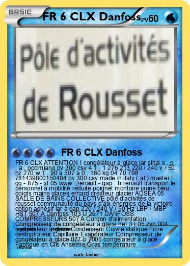 Pokemon FR 6 CLX Danfoss