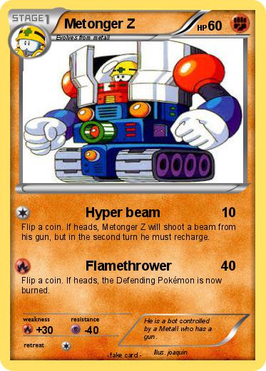 Pokemon Metonger Z