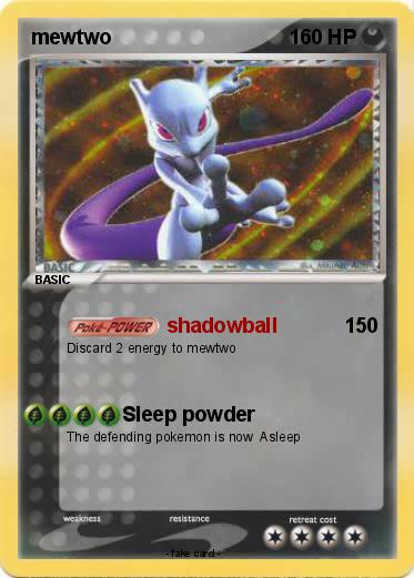 Pokemon mewtwo