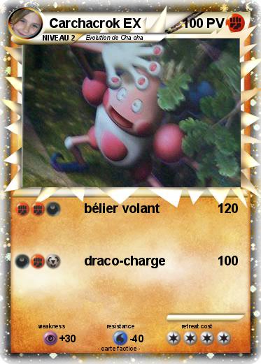 Pokemon Carchacrok EX