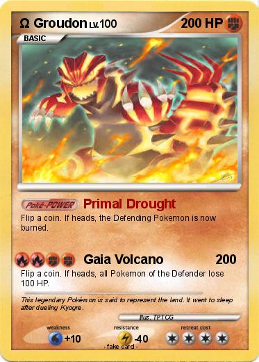 Pokemon Ω Groudon