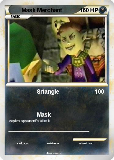 Pokemon Mask Merchant