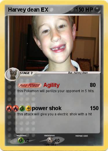 Pokemon Harvey dean EX
