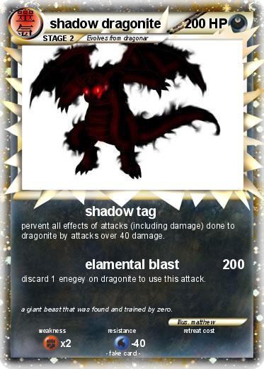 Pokemon shadow dragonite