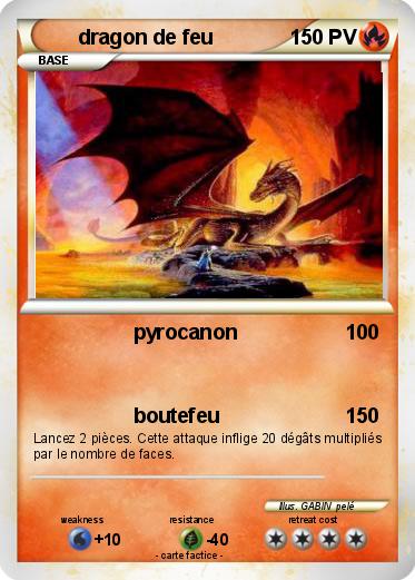 Pokemon dragon de feu