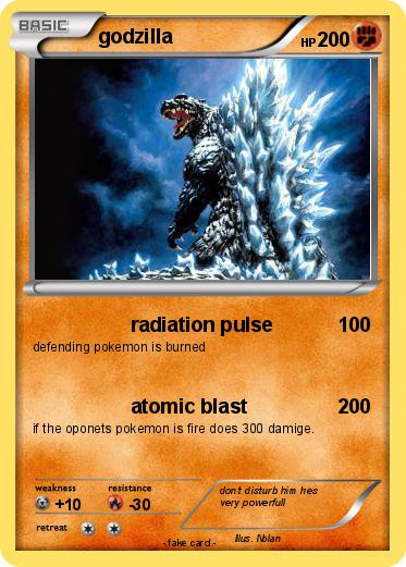 Pokemon godzilla