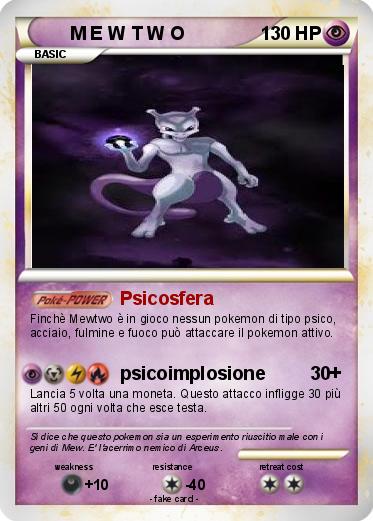 Pokemon M E W T W O