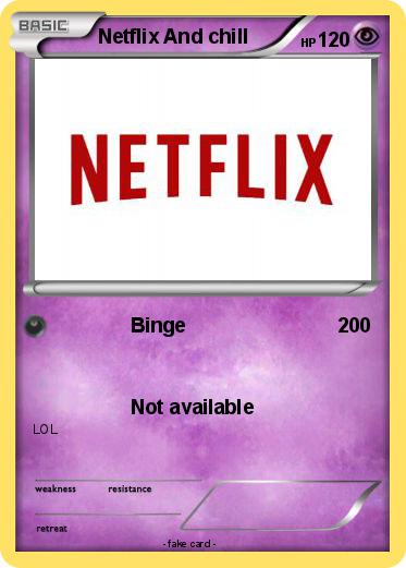Pokemon Netflix And chill