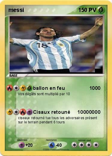 Pokemon messi