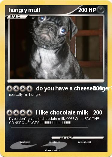 Pokemon hungry mutt