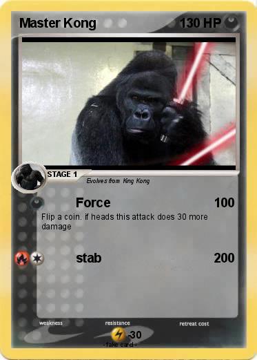 Pokemon Master Kong
