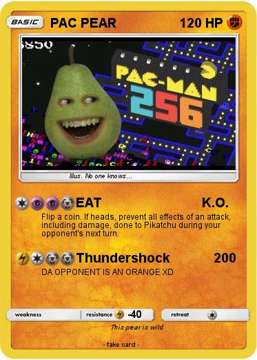 Pokemon PAC PEAR
