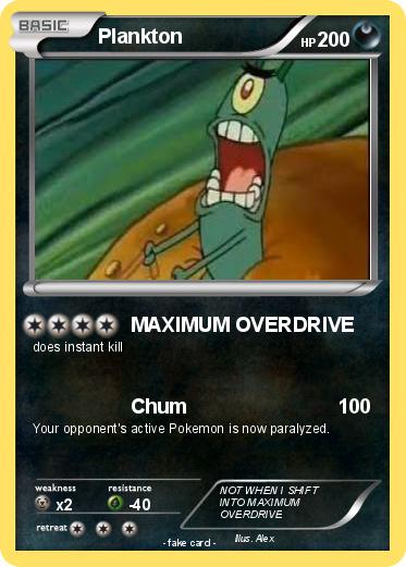 Pokemon Plankton