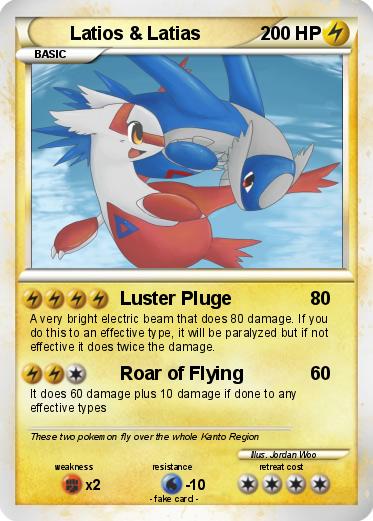 Pokemon Latios & Latias
