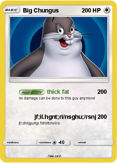 Pokemon Big Chungus
