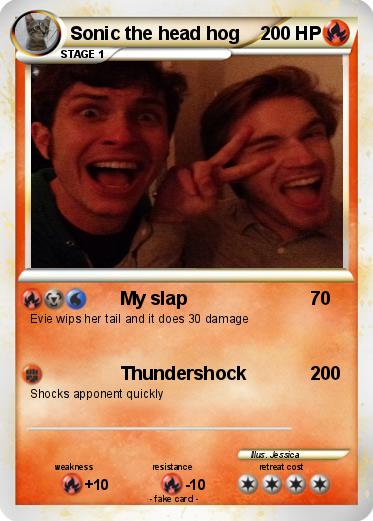 Pokemon Sonic the head hog