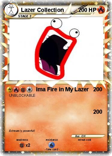 Pokemon Lazer Collection