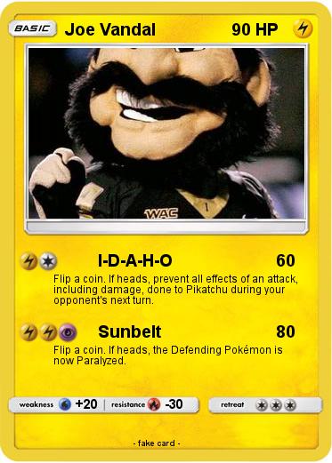 Pokemon Joe Vandal