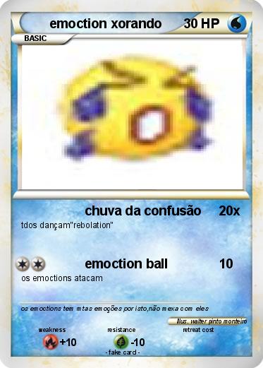 Pokemon emoction xorando