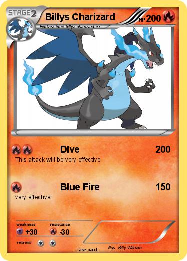 Pokemon Billys Charizard
