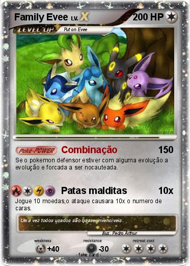 Pokemon Family Evee