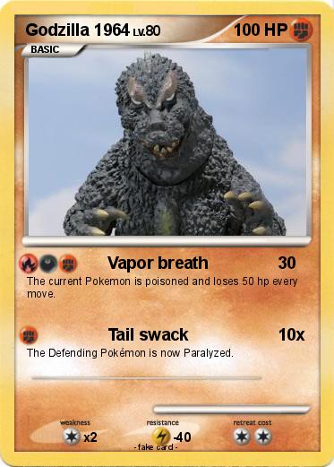 Pokemon Godzilla 1964