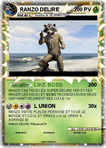 Pokemon RANZO DELIRE