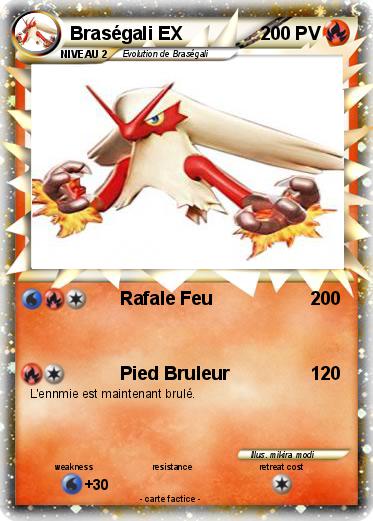 Pokemon Braségali EX