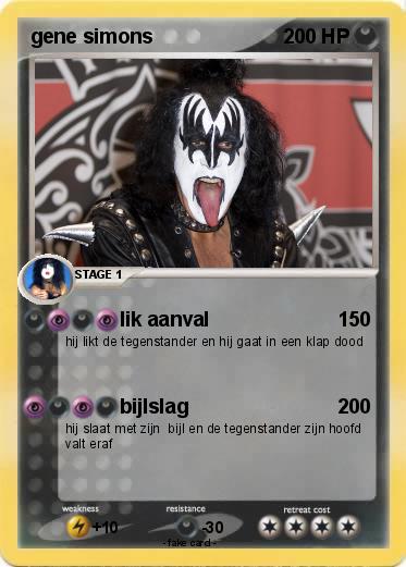 Pokemon gene simons