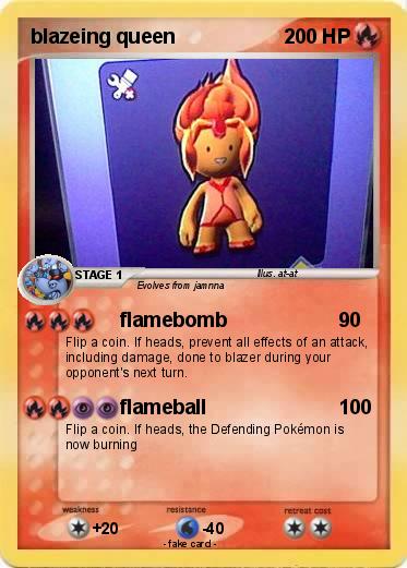 Pokemon blazeing queen