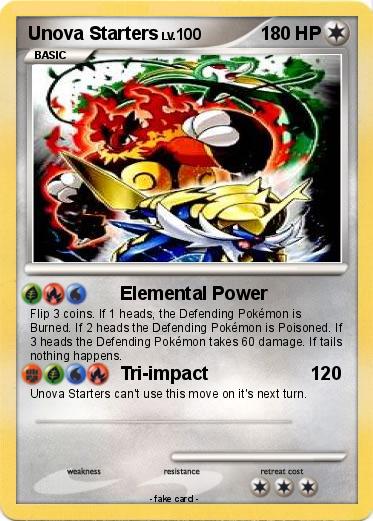 Pokemon Unova Starters