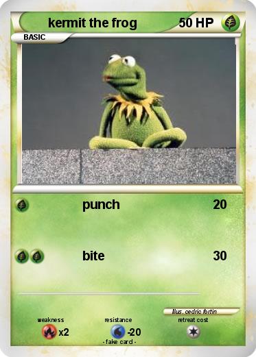 Pokemon kermit the frog