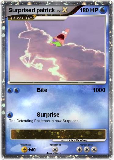 Pokemon Surprised patrick