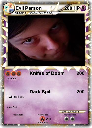 Pokemon Evil Person