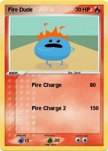 Pokemon Fire Dude