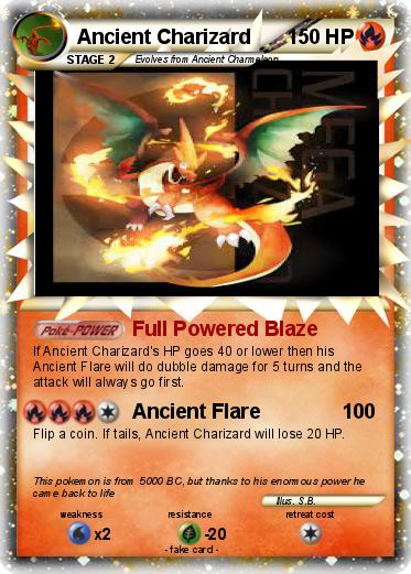 Pokemon Ancient Charizard