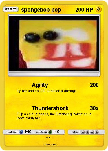 Pokemon spongebob pop