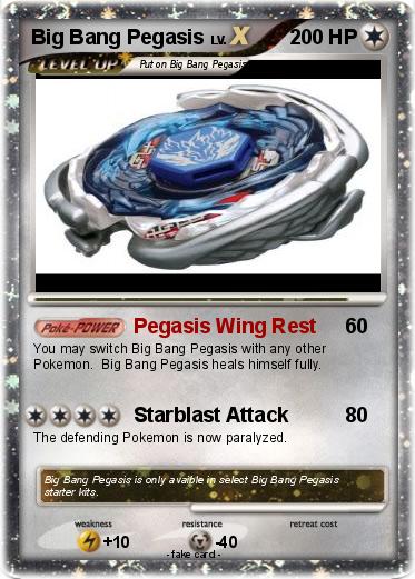 Pokemon Big Bang Pegasis