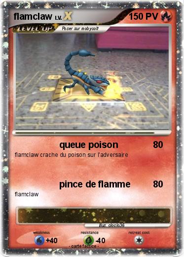 Pokemon flamclaw