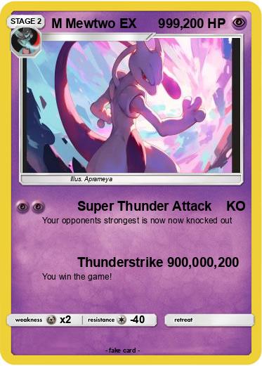 Pokemon M Mewtwo EX      999,