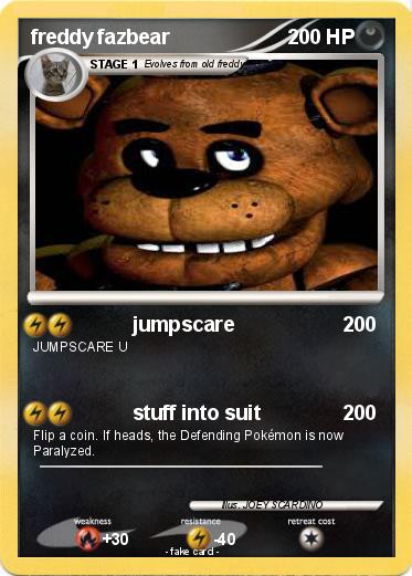 Pokemon freddy fazbear