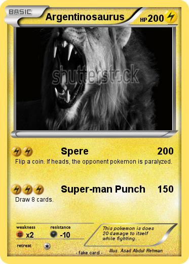 Pokemon Argentinosaurus