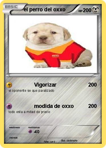Pokemon el perro del oxxo