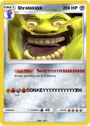 Pokemon Shrekkkkkk