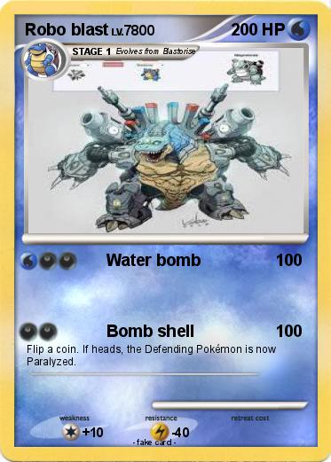 Pokemon Robo blast